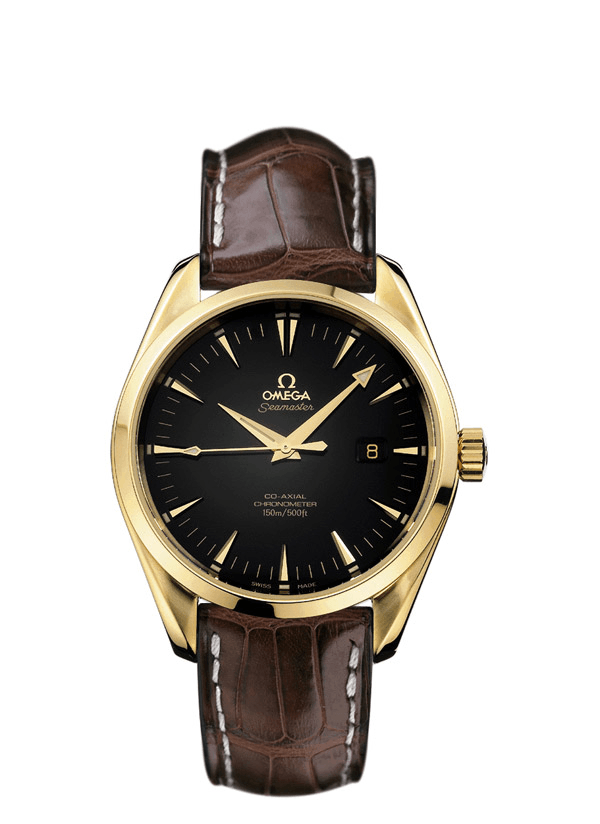 Omega 2602.50.37 : Seamaster Aqua Terra 150M Co-Axial 42.2 Yellow Gold / Black