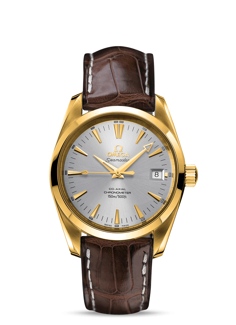 Omega 2603.30.37 : Seamaster Aqua Terra 150M Co-Axial 39.2 Yellow Gold / Silver