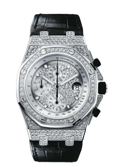 Audemars Piguet 26067BC.ZZ.D002CR.01 : Royal Oak Offshore White Gold / Diamonds