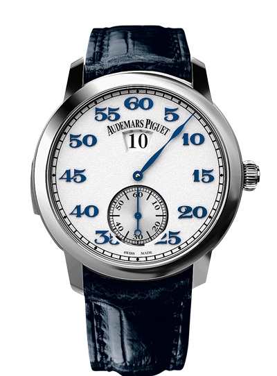 Audemars Piguet 26151PT.OO.D028CR.01 : Jules Audemars Minute Repeater Jumping Hours Platinum / White