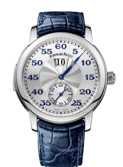 Audemars Piguet 26151PT.OO.D028CR.02 : Jules Audemars Minute Repeater Jumping Hours Platinum / White
