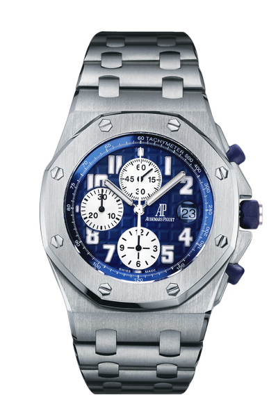 Audemars Piguet 26170ST.OO.1000ST.09 : Royal Oak OffShore 26170 Chronograph Blue Themes