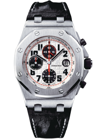 Audemars Piguet 26170ST.OO.D101CR.02 : Royal Oak Offshore 26170 Chronograph Panda / Strap
