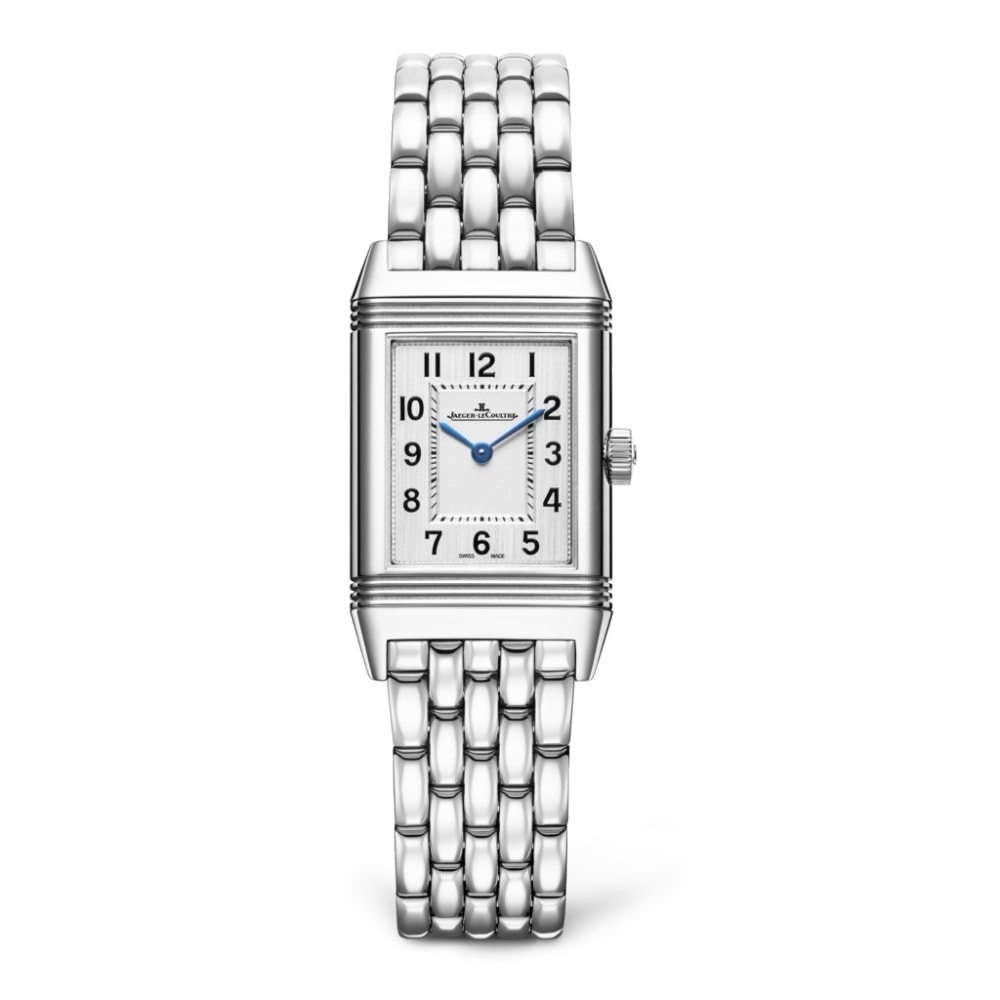 Jaeger-LeCoultre 2618140 : Reverso Classic Small Quartz Stainless Steel / Silver / Bracelet