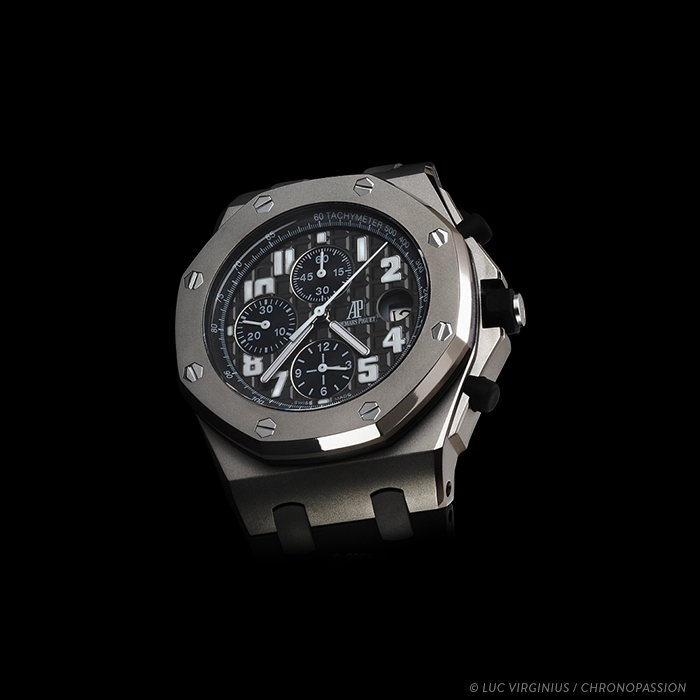 Audemars Piguet 26185TI.GG.D002CA.01 : Royal Oak OffShore 26185 Chronopassion