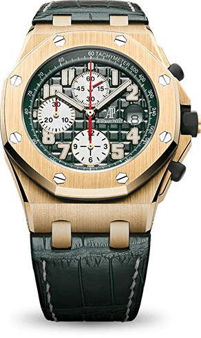 Audemars Piguet 26194BA.OO.D038CR.01 : Royal Oak OffShore 26194 Montenapoleone Yellow Gold