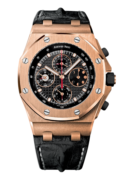 Audemars Piguet 26209OR.OO.D101CR.01 : Royal Oak Offshore Perpetual Calendar Pink Gold