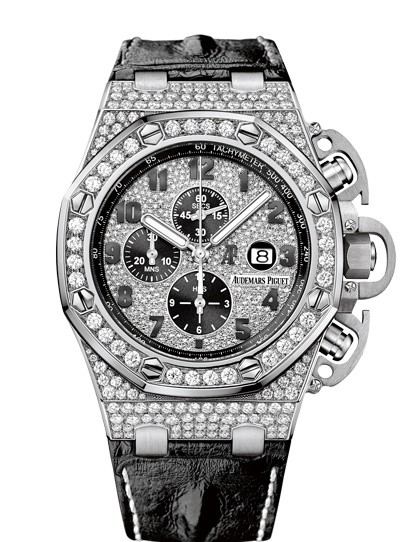 Audemars Piguet 26215BC.ZZ.A101CR.01 : Royal Oak OffShore 26215 T3 White Gold / Diamond