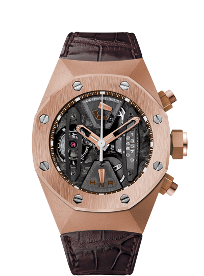Audemars Piguet 26223OR.OO.D099CR.01 : Royal Oak Concept 26223 Tourbillon Chronograph Pink Gold