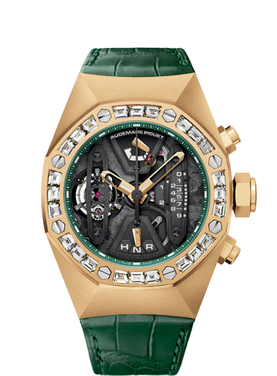 Audemars Piguet 26224BA.ZZ.D400CR.01 : Royal Oak Concept Tourbillon Chronograph Yellow Gold / The Hour Glass