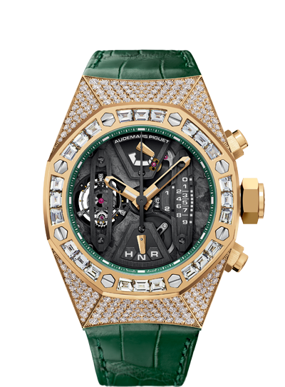 Audemars Piguet 26225BA.ZZ.D400CR.01 : Royal Oak Concept Tourbillon Chronograph Yellow Gold / Diamond