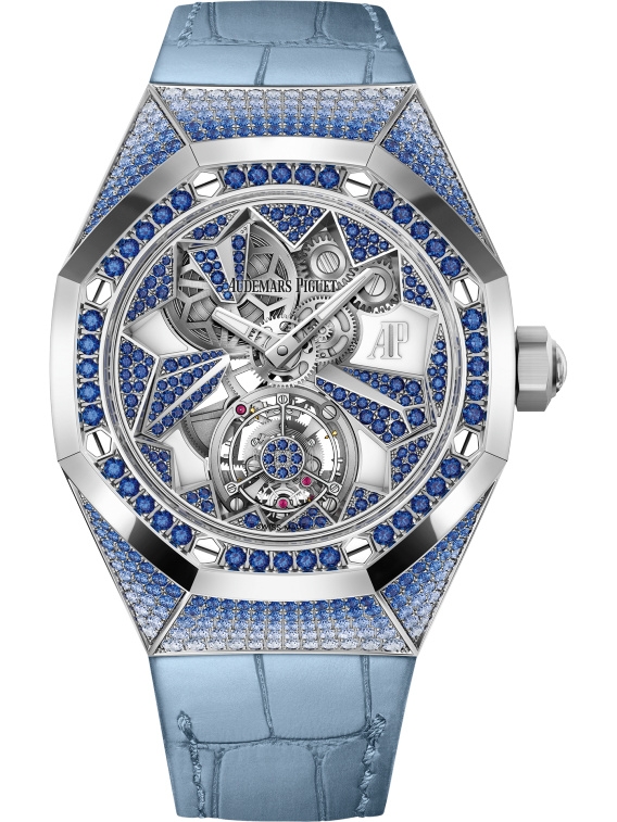Audemars Piguet 26227BC.SS.D314CR.01 : Audemars Piguet Royal Oak Concept Flying Tourbillon White Gold / Sapphire