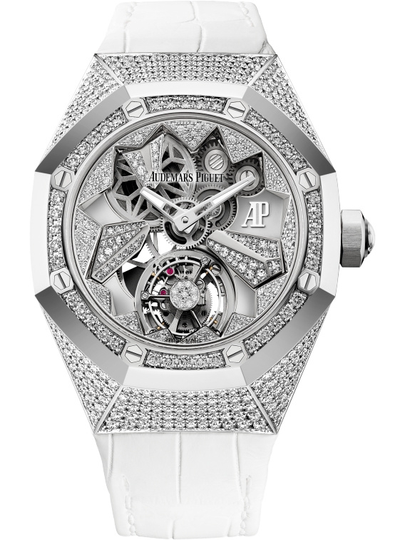 Audemars Piguet 26227BC.ZZ.D011CR.01 : Audemars Piguet Royal Oak Concept Flying Tourbillon White Gold / Diamond