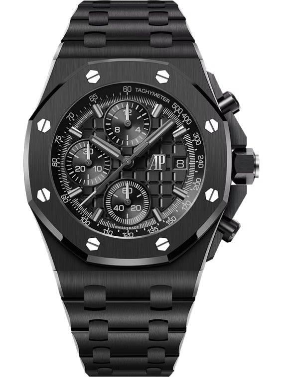 Audemars Piguet 26238CE.OO.1300CE.02 : Royal Oak Offshore Ceramic / Black / Bracelet