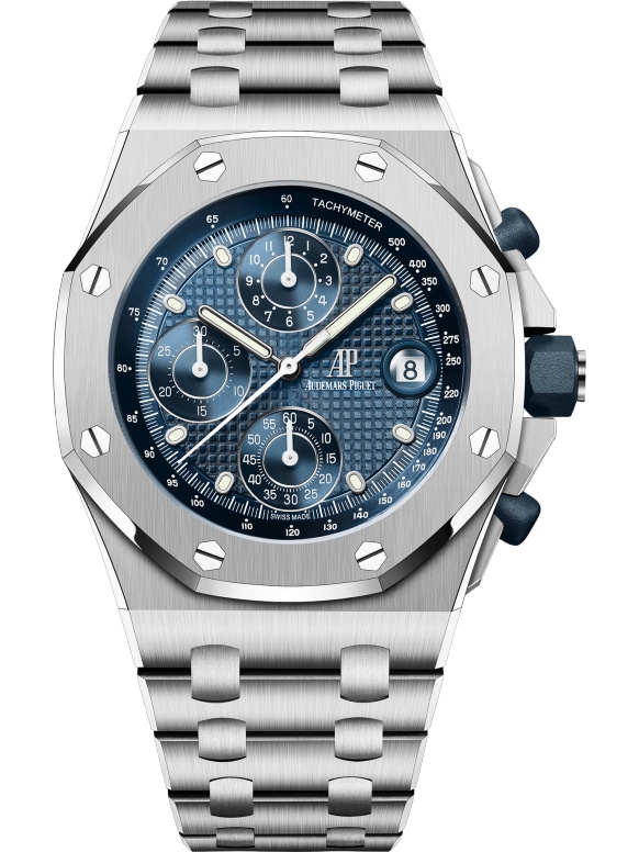 Audemars Piguet 26238ST.OO.2000ST.01 : Royal Oak Offshore Stainless Steel / Blue / Bracelet