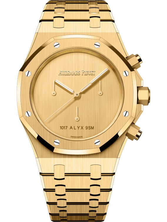 Audemars Piguet 26240BA.OO.1320BA.01 : Royal Oak Chronograph 41 1017 ALYX 9SM Yellow Gold