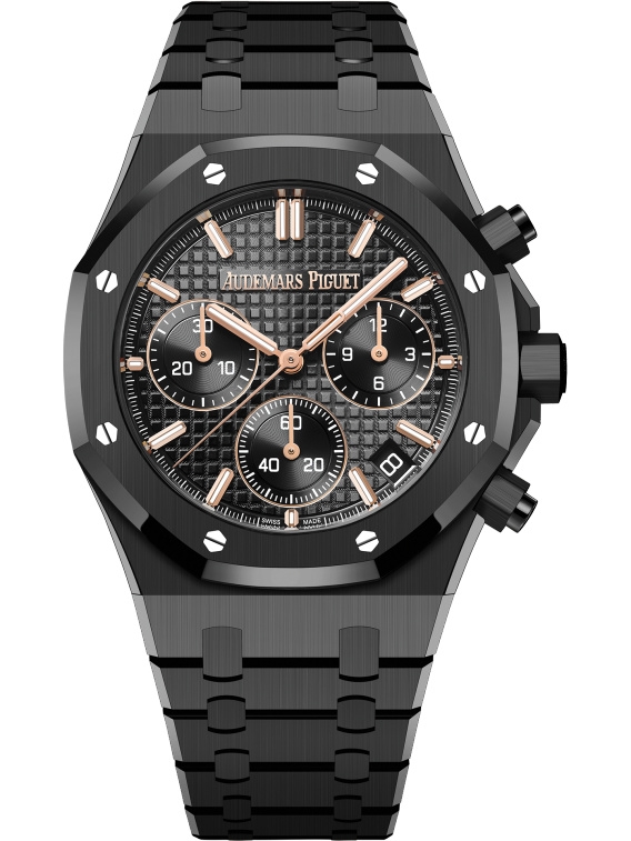 Audemars Piguet 26240CE.OO.1225CE.02 : Royal Oak Chronograph 41 Ceramic / Black