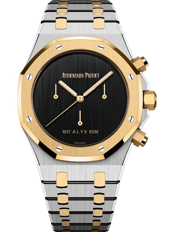 Audemars Piguet 26240SA.OO.1320SA.01 : Royal Oak Chronograph 41 1017 ALYX 9SM Stainless Steel - Yellow Gold