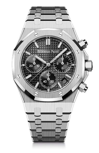 Audemars Piguet 26240ST.OO.1320ST.02 : Royal Oak Chronograph 41 Stainless Steel / Black / 50th Anniversary