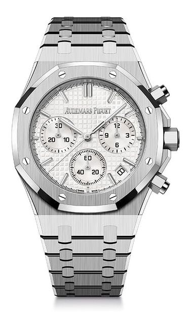 Audemars Piguet 26240ST.OO.1320ST.03 : Royal Oak Chronograph 41 Stainless Steel / Silver / 50th Anniversary