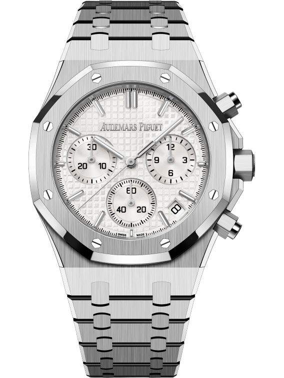 Audemars Piguet 26240ST.OO.1320ST.07 : Royal Oak Chronograph 41 Stainless Steel / Silver