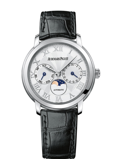 Audemars Piguet 26250BC.OO.A002CR.01 : Jules Audemars Day & Date White Gold / Silver