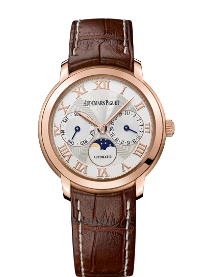 Audemars Piguet 26250OR.OO.A088CR.01 : Jules Audemars Day & Date Pink Gold / Silver