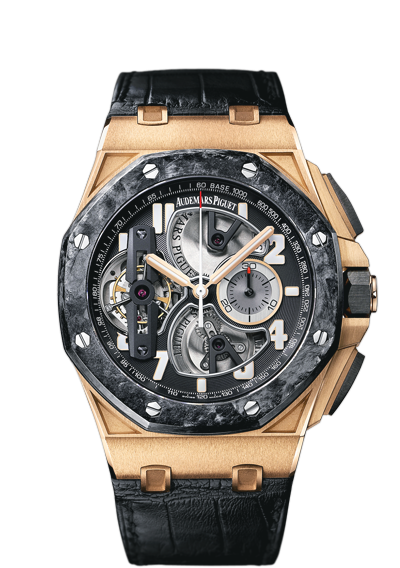 Audemars Piguet 26288OF.OO.D002CR.01 : Royal Oak Offshore Tourbillon Chronograph Pink Gold