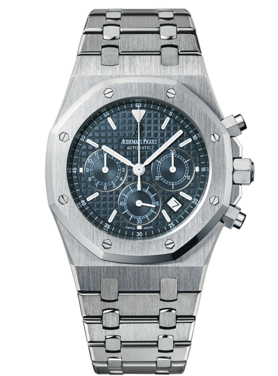 Audemars Piguet 26300ST.OO.1110ST.03 : Royal Oak 26300 Chronograph Stainless Steel / Dark Blue