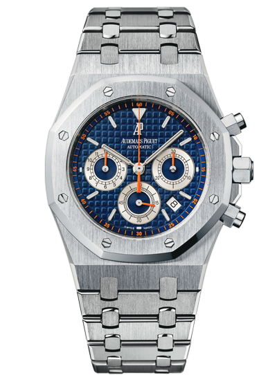 Audemars Piguet 26300ST.OO.1110ST.07 : Royal Oak 26300 Chronograph Stainless Steel / Blue Panda