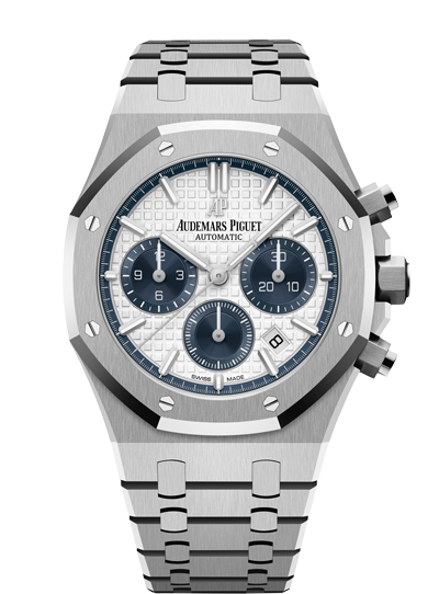 Audemars Piguet 26315ST.OO.1256ST.01 : Royal Oak Chronograph 38 Stainless Steel / Silver