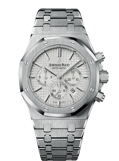 Audemars Piguet 26320ST.OO.1220ST.02 : Royal Oak Chronograph 41 Stainless Steel / Silver