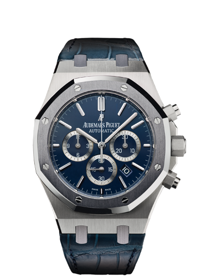 Audemars Piguet 26325PL.OO.D310CR.01 : Royal Oak Chronograph 41 Leo Messi Platinum