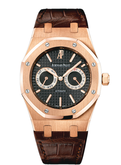 Audemars Piguet 26330OR.OO.D088CR.01 : Royal Oak 262330 Day & Date Pink Gold / Strap