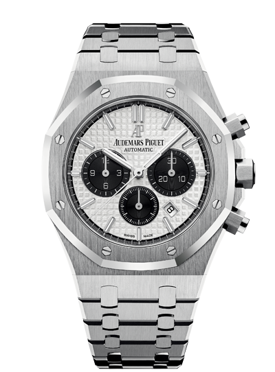 Audemars Piguet 26331ST.OO.1220ST.03 : Royal Oak Chronograph 41 Stainless Steel / Silver