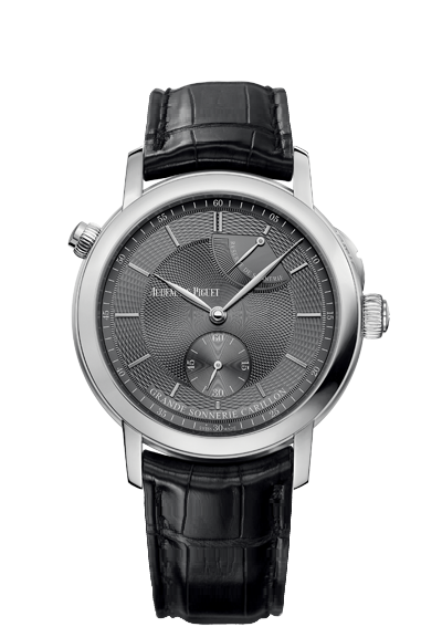 Audemars Piguet 26344PT.OO.D002CR.03 : Jules Audemars 26344 Grande Sonnerie Carillon Platinum / The Hour Glass Slate
