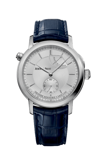 Audemars Piguet 26344PT.OO.D028CR.01 : Jules Audemars 26344 Grande Sonnerie Carillon Platinum / Silver