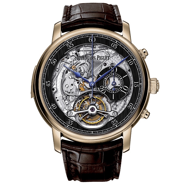 Audemars Piguet 26345OR.OO.D099CR.01 : Jules Audemars Minute Repeater Tourbillon Chronograph White Gold / Yoshida