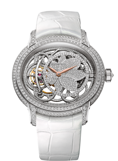 Audemars Piguet 26354BC.ZZ.D204CR.01 : Millenary Tourbillon White Gold / Diamond