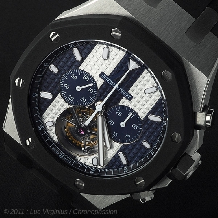 Audemars Piguet 26377SK.OO.D002CA.99 : Royal Oak 26377 Chronograph Tourbillon Chronopassion Racing