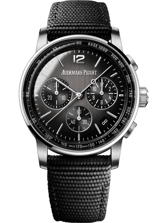 Audemars Piguet 26393NB.OO.A002KB.01 : CODE 11.59 Chronograph Selfwinding White Gold / Ceramic / Grey / Fabric