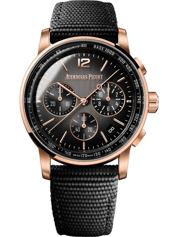 Audemars Piguet 26393NR.OO.A002CA.01 : CODE 11.59 Chronograph Selfwinding Pink Gold / Ceramic / Grey