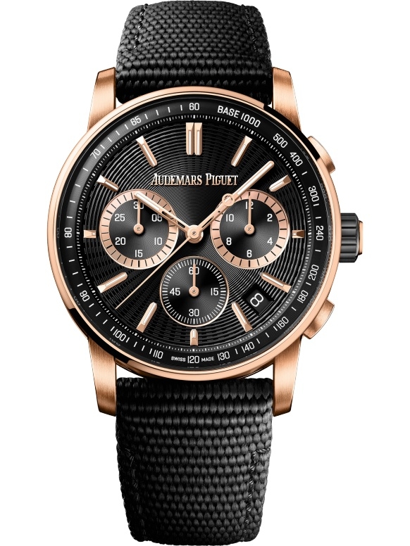 Audemars Piguet 26393NR.OO.A002KB.02 : CODE 11.59 Chronograph Selfwinding Pink Gold / Ceramic / Black