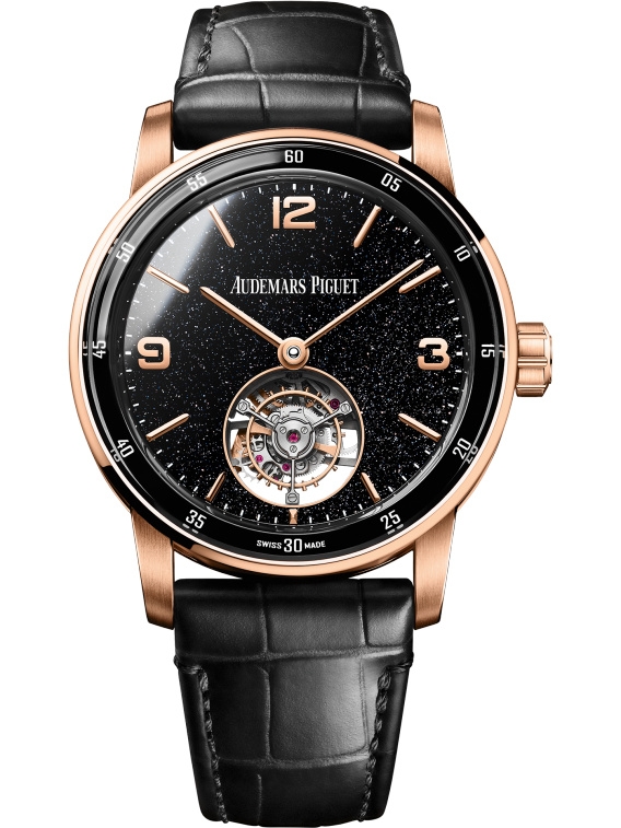 Audemars Piguet 26396OR.OO.D002CR.02 : CODE 11.59 Tourbillon Selfwinding Red Gold / Black Aventurine