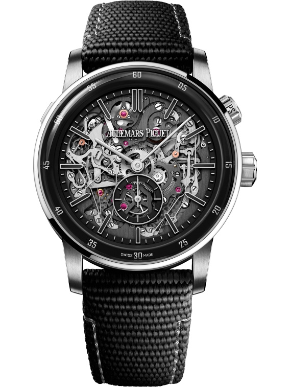 Audemars Piguet 26397NB.OO.D002KB.01 : CODE 11.59 Grande Sonnerie Carillon Supersonnerie Ceramic - White Gold / Skeleton
