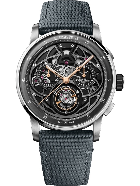 Audemars Piguet 26399NB.OO.D009KB.01 : CODE 11.59 Selfwinding Flying Tourbillon Chronograph White Gold / Ceramic