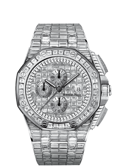 Audemars Piguet 26403BC.ZZ.8044BC.01 : Royal Oak Offshore 26403 Full Baguette