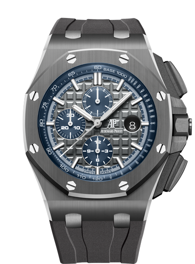 Audemars Piguet 26405CG.OO.A004CA.01 : Royal Oak OffShore 26405 Chronograph Grey Ceramic / Titanium / Grey