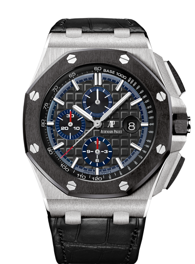 Audemars Piguet 26411PO.OO.A002CR.01 : Royal Oak Offshore 44 Platinum / Ceramic / Black