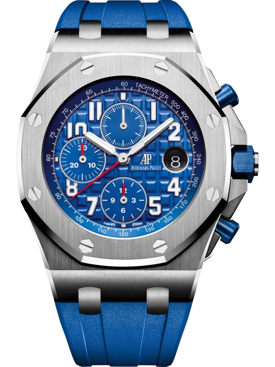 Audemars Piguet 26470ST.OO.A030CA.01 : Royal Oak Offshore 42 Stainless Steel / Indigo / Rubber